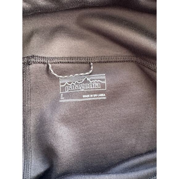 Patagonia Leggings Black Yoga Activewear Pants Pockets Stretch Athletic Size L - Picture 5 of 7